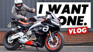 Riding The Aprilia RS 660 For The First Time!