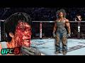 Princess Auto Mechanic vs Bruce Lee EA sports UFC 