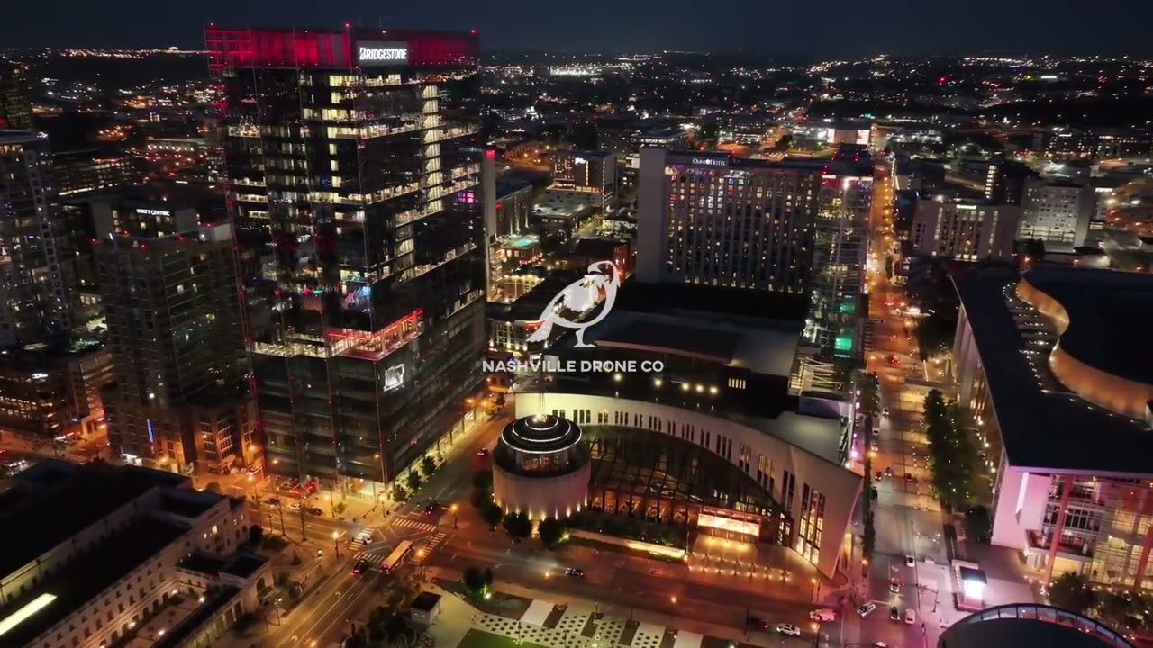 Country Music Hall of Fame Nashville | Stunning 4K Drone Video by Nashville Drone Co
