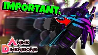 This skill can SAVE YOU in runs... - Anime Dimensions How to SUPER DASH! screenshot 4