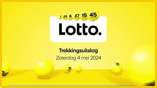 Lotto trekkingsuitslag 4 mei 2024