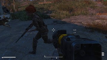 Ellen - Fallout 4 WIP follower - with Dogmeat Mod