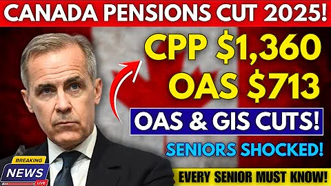 Breaking News: Seniors Face $1,360 CPP & $713 OAS/GIS Cuts – 2025 Pension Shock Revealed!