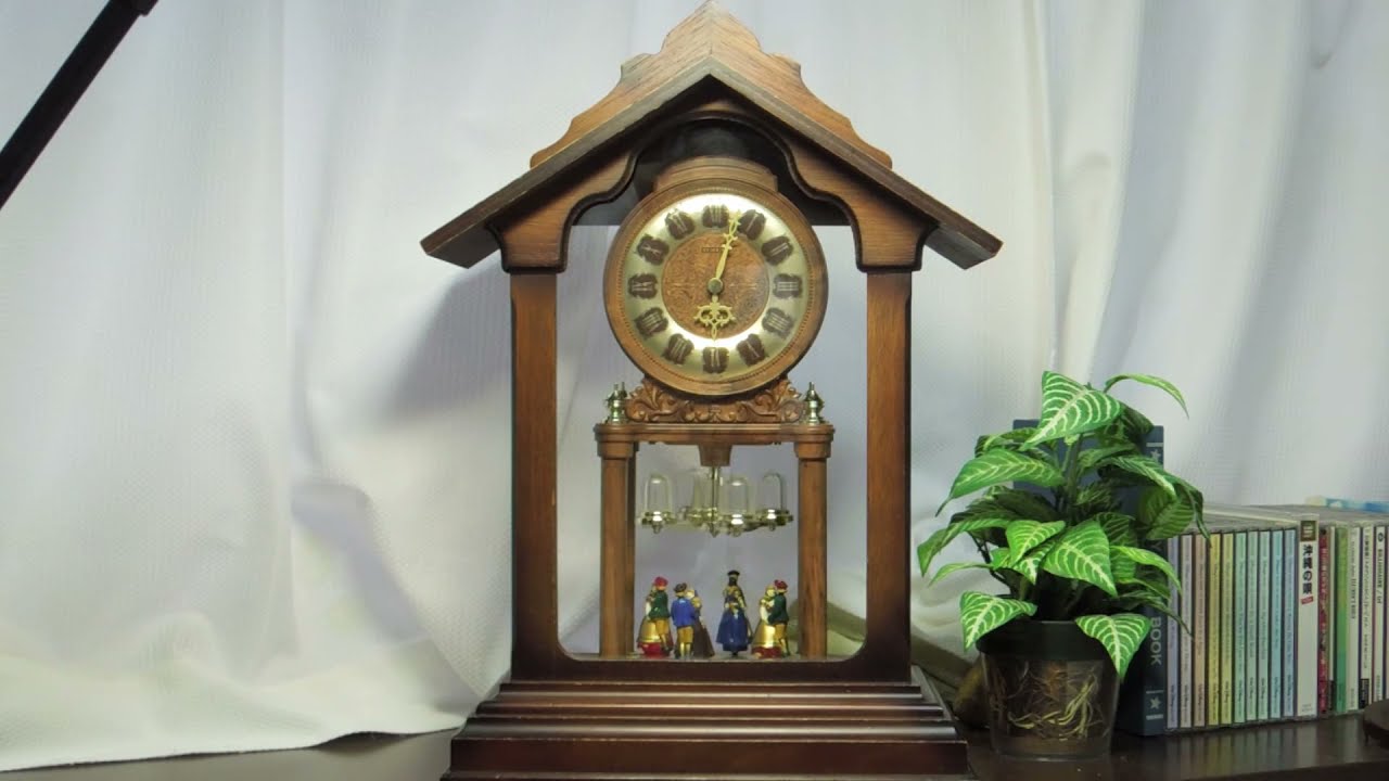 完動品] SEIKO RE511B ドリームランド からくり時計 掛け時計 - 掛時計
