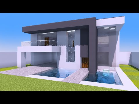 Minecraft - Casa simples para começo de survival - Tutorial 