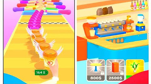 coffee stack game - gameplay walkthrough video