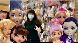 Thrift store doll hunt vlog and haul! Barbie, Bratz, MLP, Tangled, Ever After High & more!