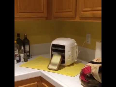 How to make a grilled cheese sandwich with a pop toaster oven