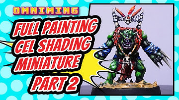 Cel Shading Miniature Painting FULL VIDEO | Part 2