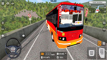 GSRTC Bus Driving in Bus Simulator Indonesia Android Gameplay | Bus Game Android