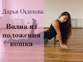 Базовая стрип-пластика: волна из положения кошка