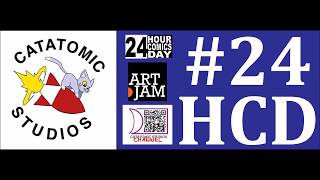 24 Hour Comics Day 2017 at Catatomic Studios