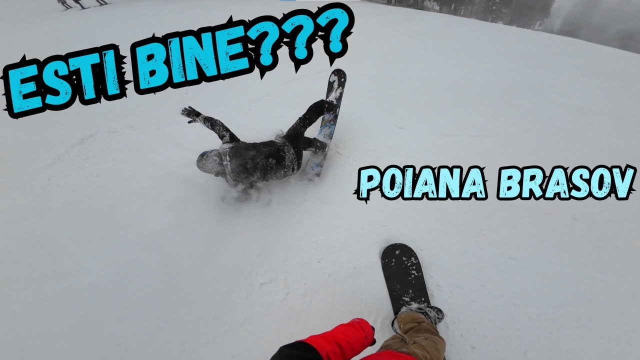 *DE CÂTE ORI AM CĂZUT?* | Ski Poiana Brasov