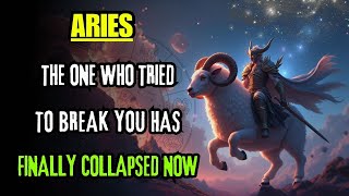 ARIES ♈ THE ONE WHO TRIED TO BREAK YOU HAS COLLAPSED ⚰️ AND THE UNIVERSE IS PREPARING YOUR REWARD ✨
