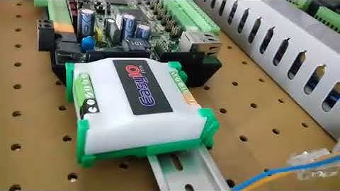 3D printing a Din Rail bracket for FT04