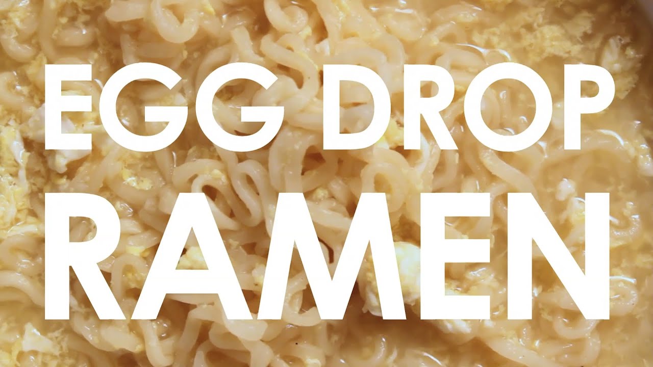 CHEAP EATS Episode 1 Andrew Cox Egg Drop Ramen YouTube