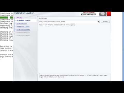 OTM 6.4.2 Installation Guide (Oracle Linux 6.3) - Part 15 - Install Weblogic 12c