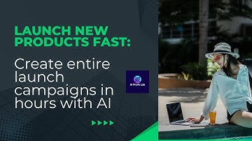 Create profitable new products & launch campaigns FAST using AI (secret method revealed)