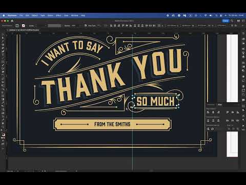 How To Align Text Illustrator | Monsieur Create