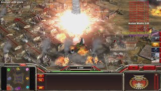 " Be careful, she's fragile " CHINA Nuke - 1 v 7 HARD - Command & Conquer Generals Zero Hour