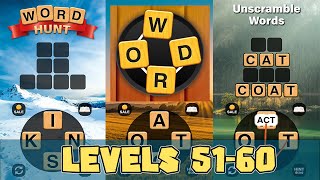 Word Hunt Levels 51 - 60 Answers screenshot 5