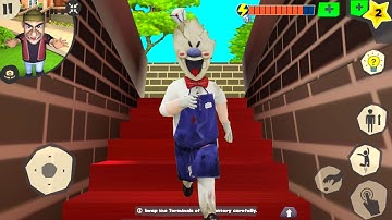 ICE SCREAM 4  Enter In Felix & Lester House - Scary Robber New Prank Funny Android game