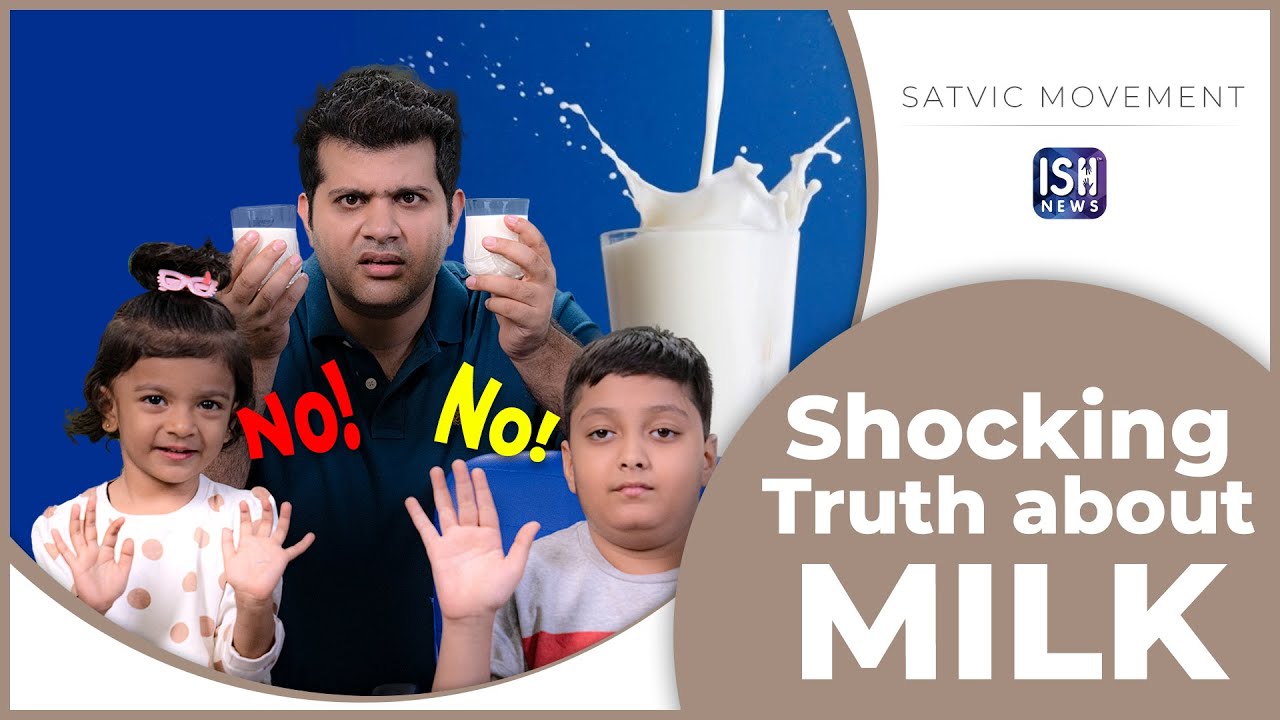 Shocking Truth about MILK | Educational Video for Kids | Indian Sign Language | Satvic Movement