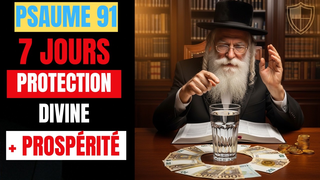 🔥 BUVEZ CETTE EAU AVEC LE PSAUME 91 PENDANT 7 JOURS : PROTECTION ET PROSPÉRITÉ GARANTIES