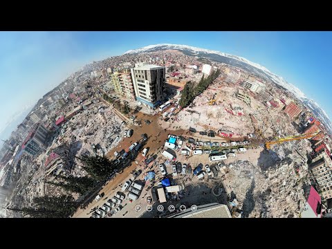 Büyük Felaket / Kahramanmaraş Depremi Drone Görüntüleri // Great eartquake disaster in Türkiye