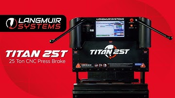 TITAN 25T | Precision CNC Press Brake for Fabricators