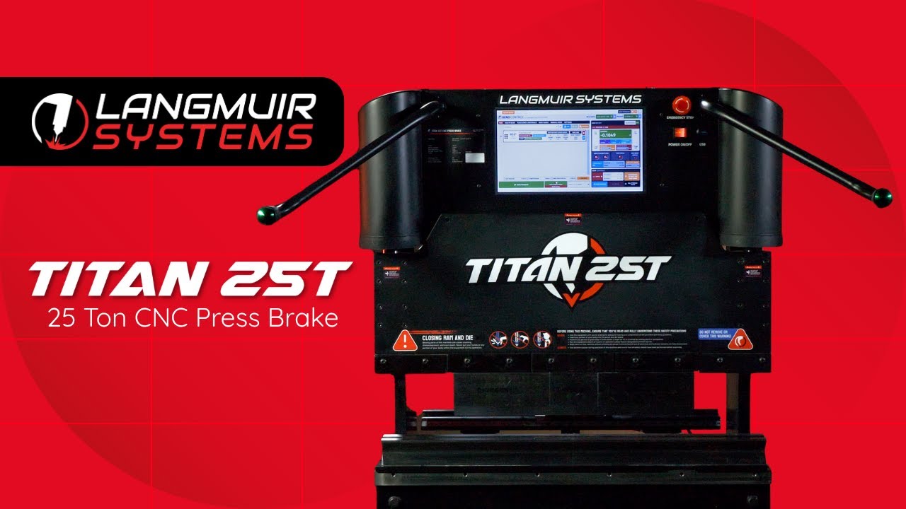 TITAN 25T | Precision CNC Press Brake for Fabricators