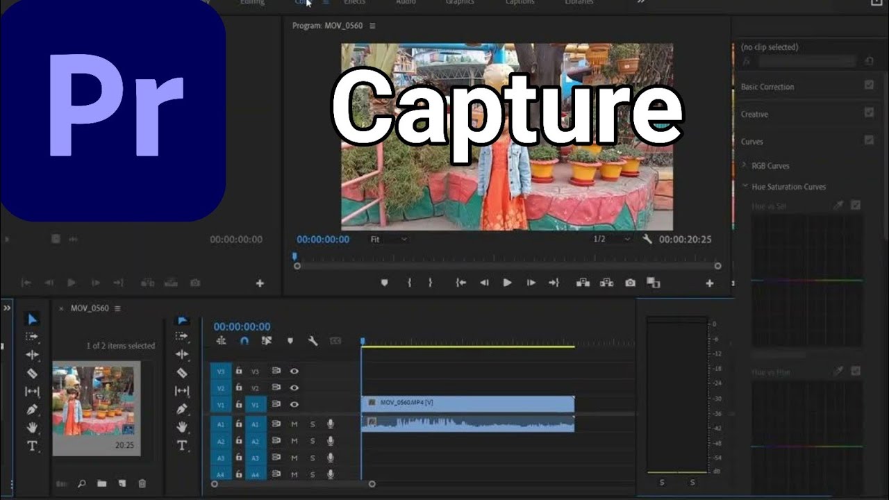 How to Take Capture from Adobe Premier Pro 2021 YouTube