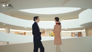 "Alex Katz: Gathering" at the Guggenheim