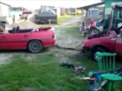 Opel Vectra Cabrio Wyrywanie Silnika I Przejazdzka Na Stacje Youtube
