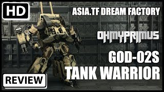 ASIA TF Dream Factory GOD-02S KO Transformers Leader Class Desert Tan Brawl