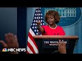 LIVE: White House holds press briefing | NBC News