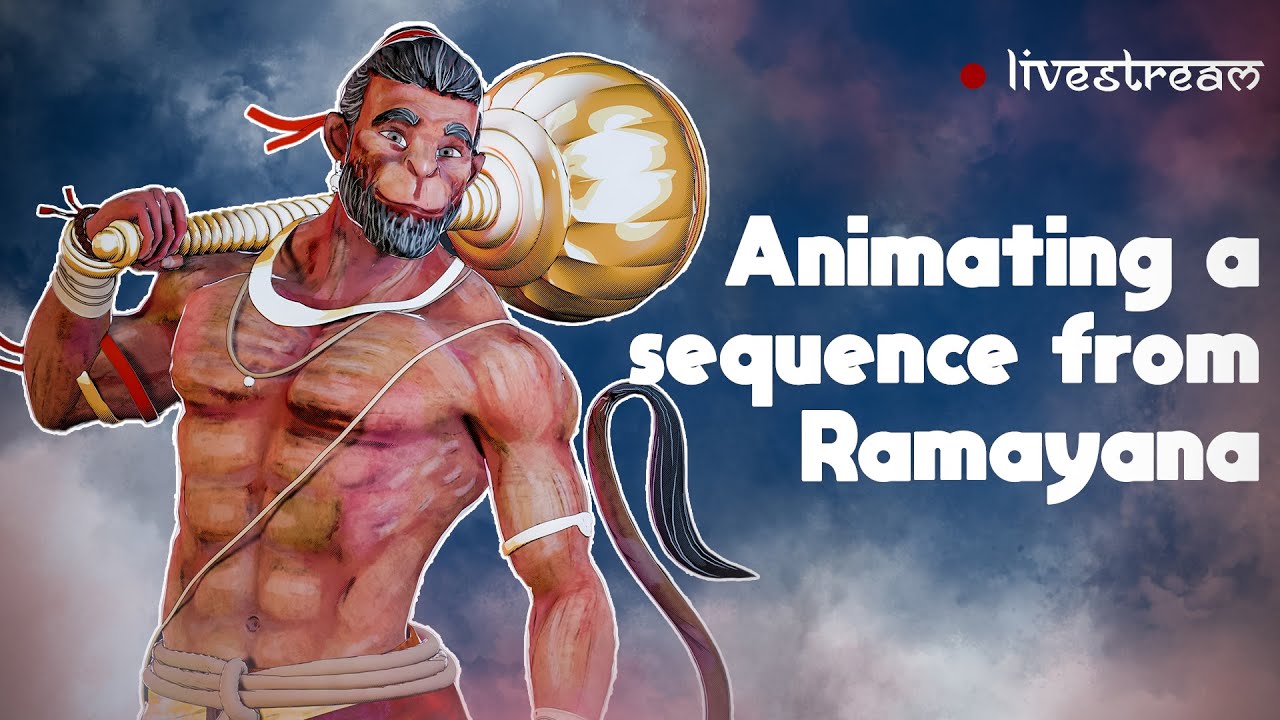 Creating an animation sequence from Ramayana | Blender animation - YouTube