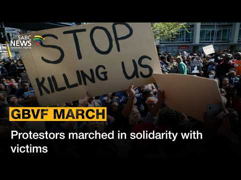 GBVF March | Protestors marched in solidarity with victims