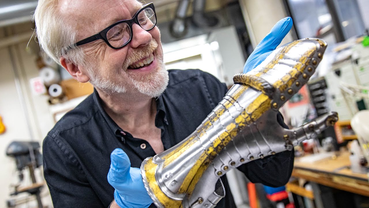 Adam Savage Visits the Arms and Armor Workshop of the MET!