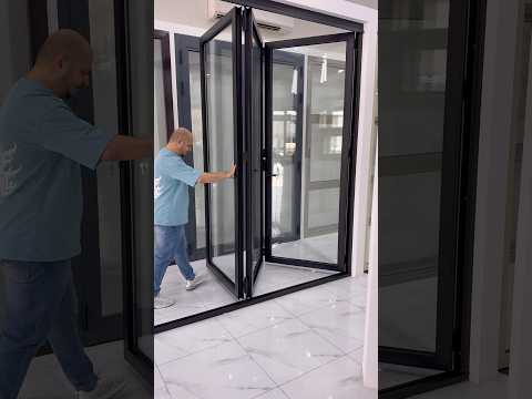 ابواب فولدنج اكسبلور ديكورات التغطيه ابواب فخمة المنيوم سحاب فولدنج زجاج