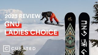 2023 GNU Ladies Choice Snowboard Review (2024 Same Tech; Different Graphic) | Curated
