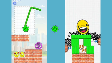 Draw To Smash VS Hide BaLL Logic Puzzle Game / Level 7598 - 7799 Game / ASMR Gameplay / Rescue Game