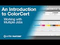 An Introduction to ColorCert: Working with Multiple Jobs