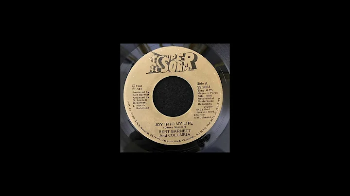 Bert Barnett and Columbia - Joy Into My Life