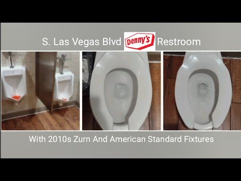 Las Vegas Renovated Denny's Restroom with 2014-2020 American Standard ...
