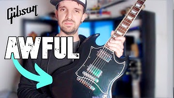 Why Gibson SGs are AWFUL Guitars