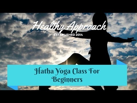 Full Hatha Yoga Class for Beginners - YouTube