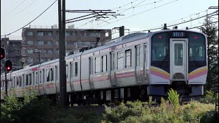 E129系B8編成新ニイ 信越本線下り普通1323M 柏崎→長岡→新潟【4K】