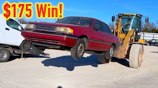 I Found my 1st Car at Copart and won it for $175!!! Clean Title Ford Tempo!
