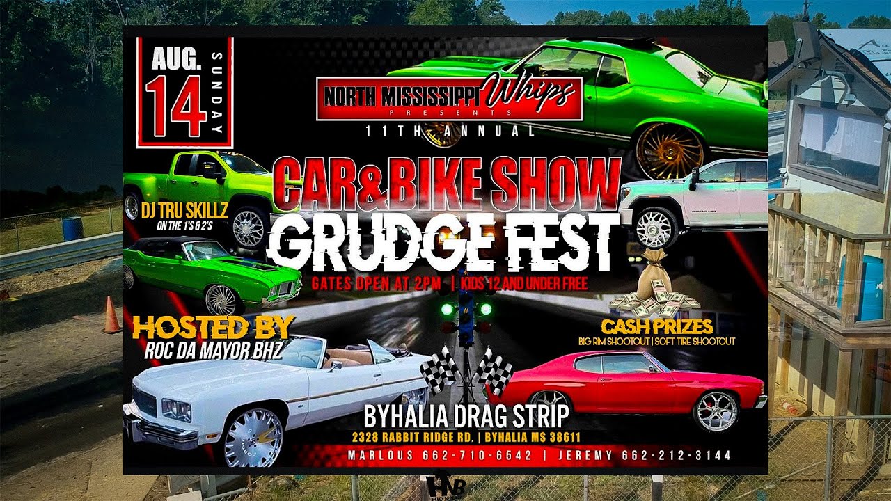 North Mississippi Whips Presents 11th Annual Car & Bike Show (GRUDGE FEST) 4k